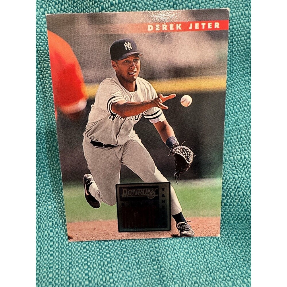 1995 Donruss Derek Jeter #491 New York Yankees Rookie Card RC